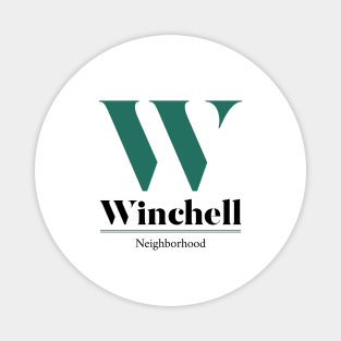 Winchell Neighborhood Kalamazoo Design Magnet